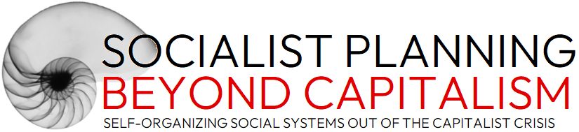 Logo. Website title. Socialist planning beyond capitalism: self-organizing social systems out of the capitalist crisis